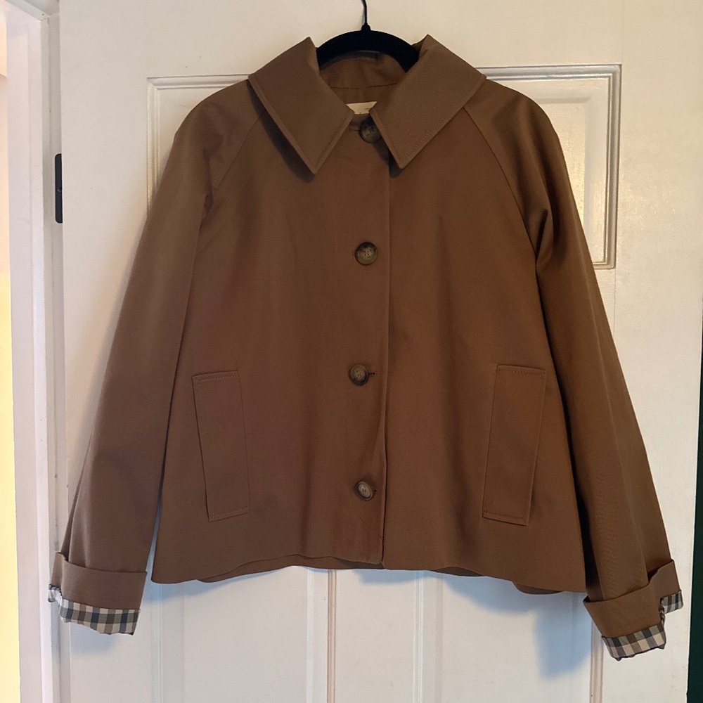 Sézane Bobby Cropped Trench